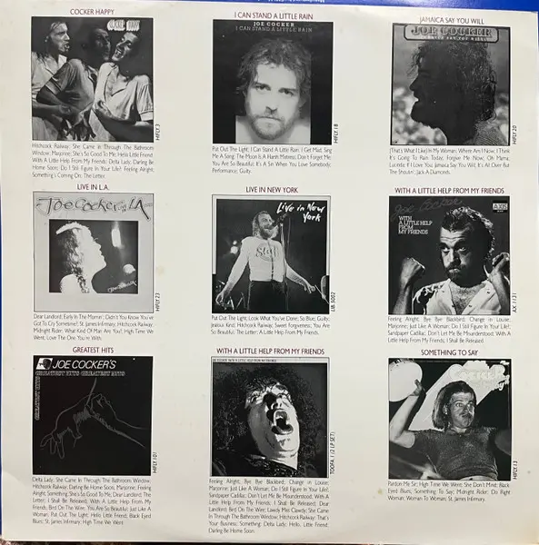 Joe Cocker - With A Little Help From My Friends, Rock, Classic Rock, Psychedelic Rock, 1982 - Axis (3), Australia, Vinyl 1x L