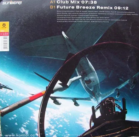 Album cover for One Minute In Heaven by Sunbeam