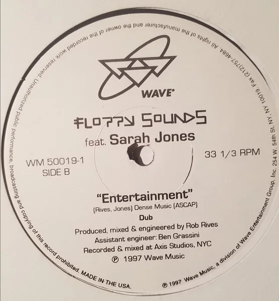 Album cover for Entertainment by Floppy Sounds Feat. Sarah Jones