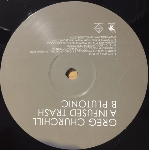 Album cover for Infused Trash / Plutonic by Greg Churchill