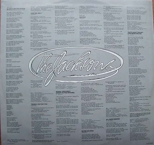 Jacksons, The - Destiny, Electronic, Funk / Soul, Disco, 1978 - Epic, Australia, Vinyl 1x LP, Album Gatefold