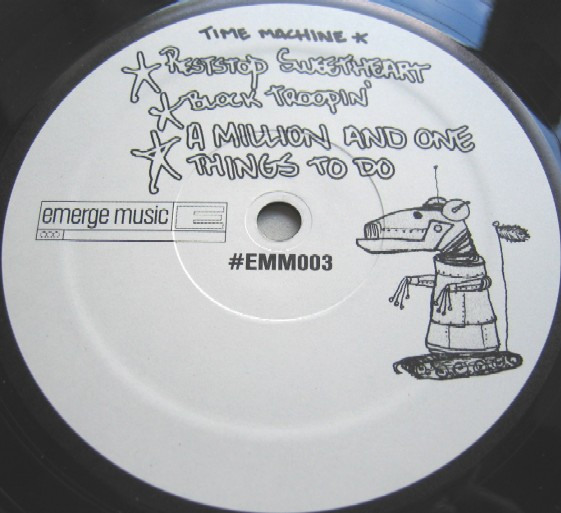 Time Machine (2) - Reststop Sweetheart, Hip Hop, 2001 - Emerge Music, US, Vinyl 1x 12", 33 ⅓ RPM, Single, Stereo