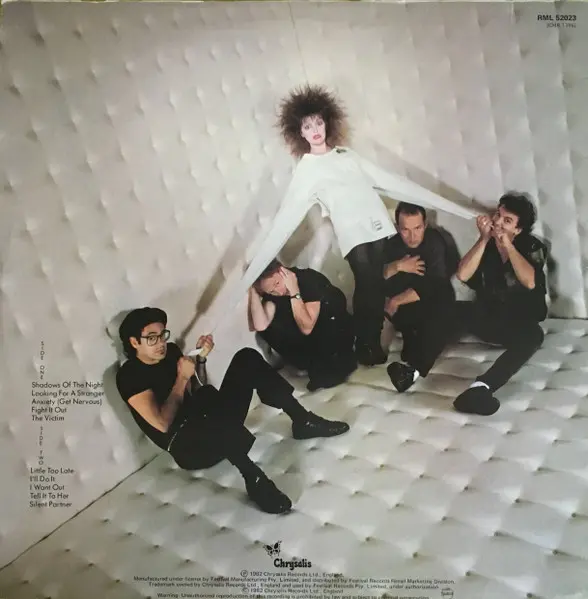 Pat Benatar - Get Nervous - 1982 - Pop Rock - Chrysalis - Vinyl 1x LP, Album