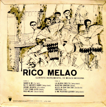 Quinteto Instrumental De Musica Moderna - Rico Melao, Jazz, Latin, Afro-Cuban Jazz, Avant-garde Jazz, Swing, 1964 - Areito, C
