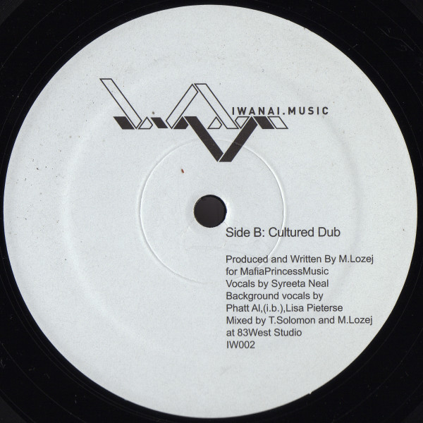 Martino - Cultured Girl, Electronic, Deep House, House, 2003 - Iwanai Music, Canada, Vinyl 1x 12", 45 RPM