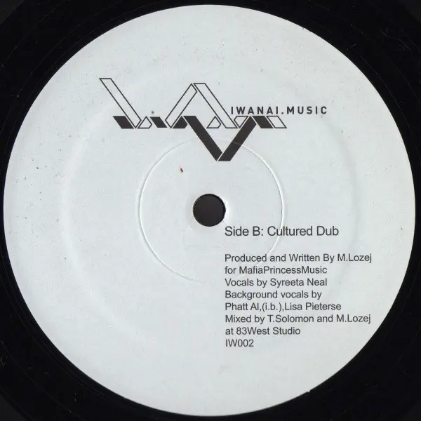 Martino - Cultured Girl, Electronic, Deep House, House, 2003 - Iwanai Music, Canada, Vinyl 1x 12", 45 RPM
