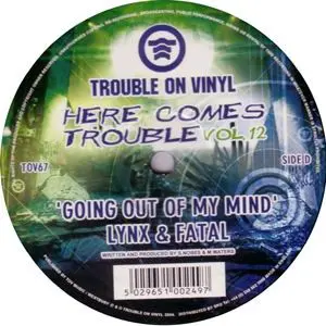 Various - Here Comes Trouble (Vol. 12), Electronic, Drum n Bass, 2004 - Trouble On Vinyl, UK, Vinyl 2x 12"