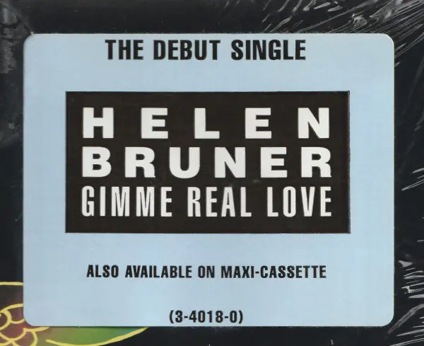 Helen Bruner - Gimme Real Love, Electronic, House, 1991 - Cardiac Records, US, Vinyl 1x 12", 33 ⅓ RPM