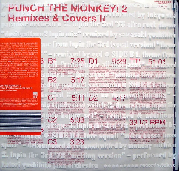 Album cover for Punch The Monkey! 2 Lupin The 3rd; Remixes & Covers II by Various