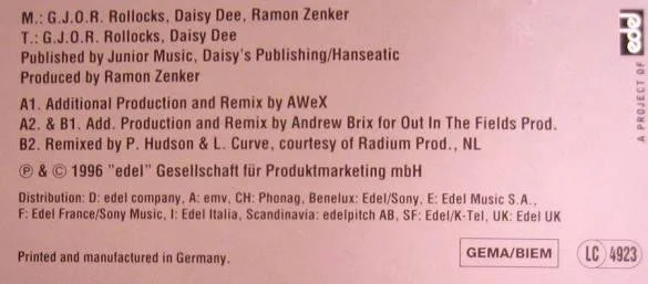 Album cover for Angel (Remixes) by Daisy Dee