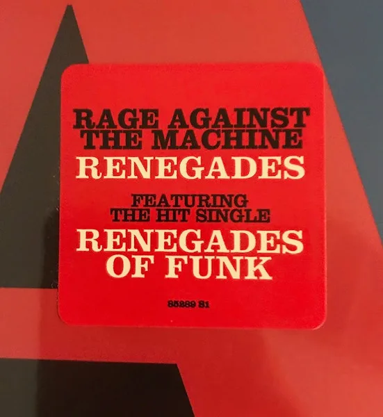 Album cover for Renegades by Rage Against The Machine