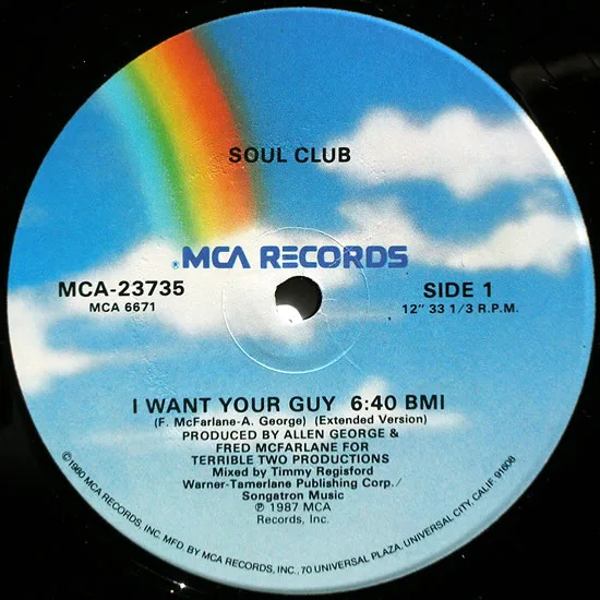 Album cover for I Want Your Guy by Soul Club