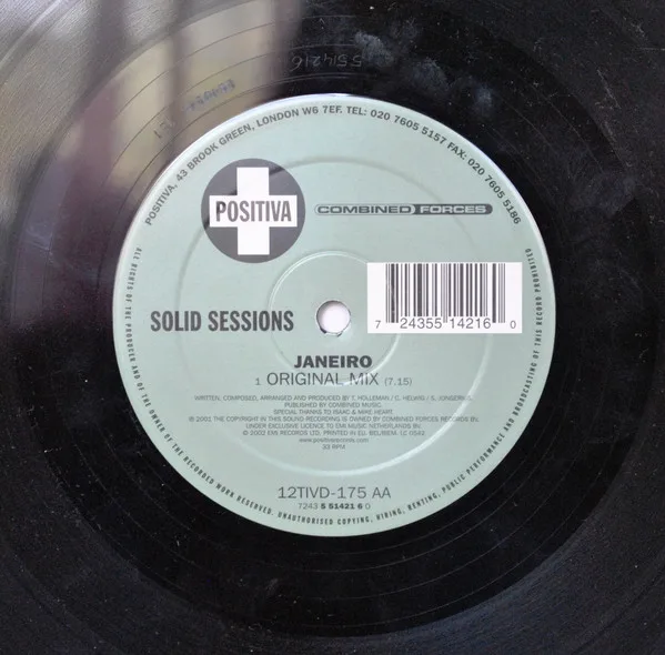 Album cover for Janeiro by Solid Sessions