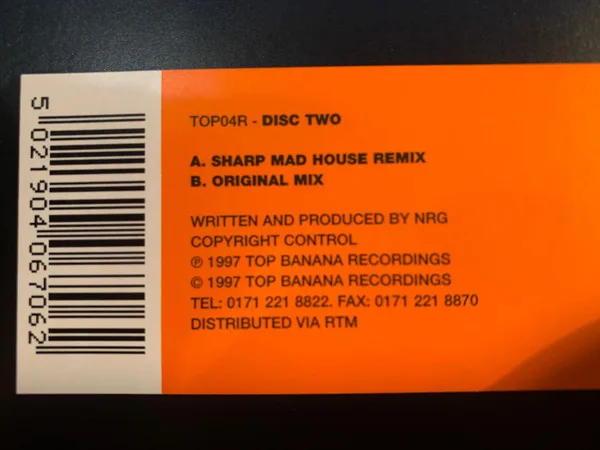 Album cover for Never Lost His Hardcore by N.R.G.