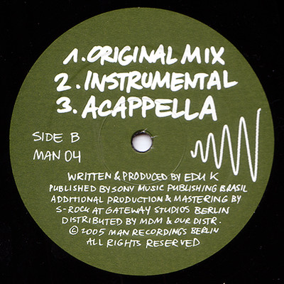 Edu K - Popozuda Rock N' Roll, Electronic, Hip Hop, Latin, Electro, Favela Funk, Ragga HipHop, Reggaeton, 2005 - Man Recordin