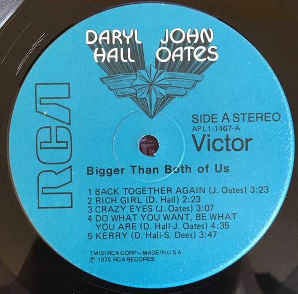 Album cover for Bigger Than Both Of Us by Daryl Hall & John Oates