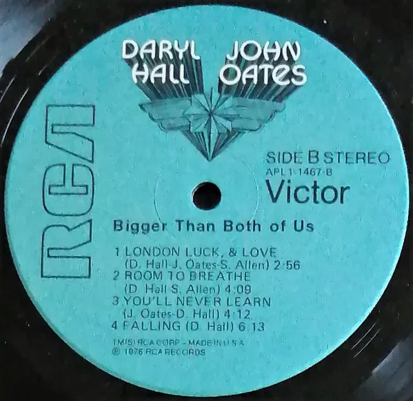 Album cover for Bigger Than Both Of Us by Daryl Hall & John Oates