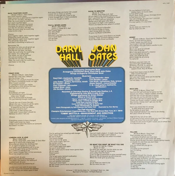 Album cover for Bigger Than Both Of Us by Daryl Hall & John Oates