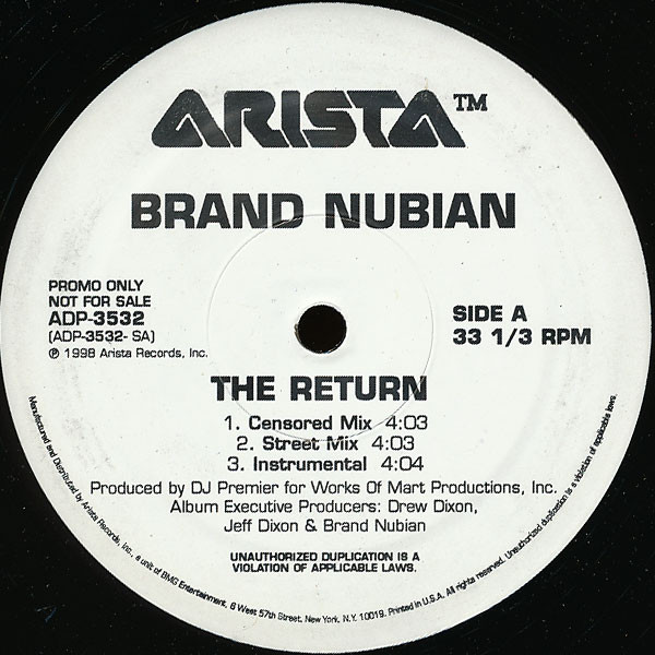 The Return / Brand Nubian