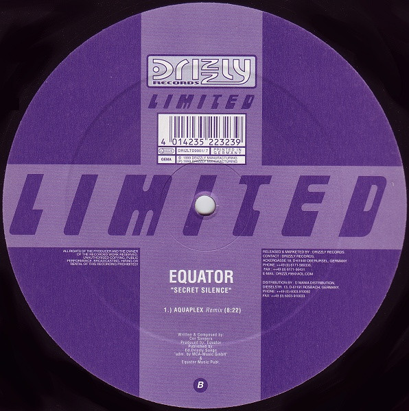 Album cover for The Daywalker / Secret Silence by Blade Attack / Equator