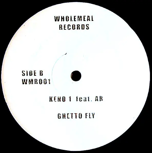 Keno-1 & Hermit, The - Poppa Heavy, Funk / Soul, Hip Hop, 2007 - Wholemeal Records, UK, Vinyl 1x 12", Promo