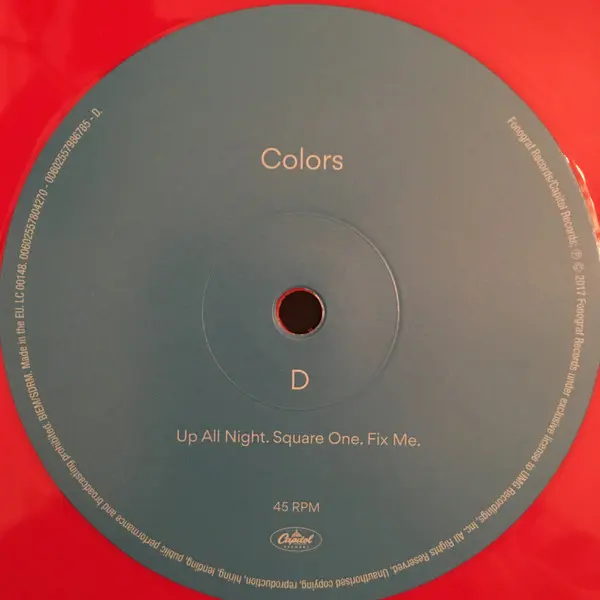 Beck - Colors, Pop, 2017 - Capitol Records, Fonograf Records, Europe, Vinyl 2x 12", 45 RPM, Album, Deluxe Edition, Limited Ed