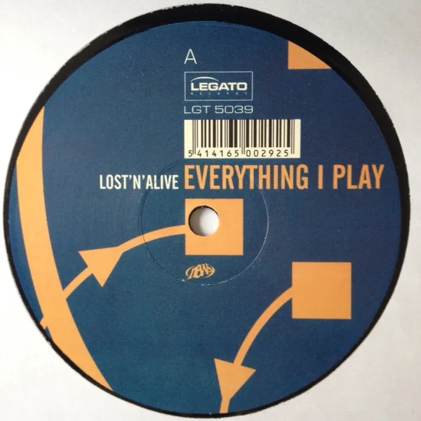Album cover for Everything I Play by Lost 'N' Alive