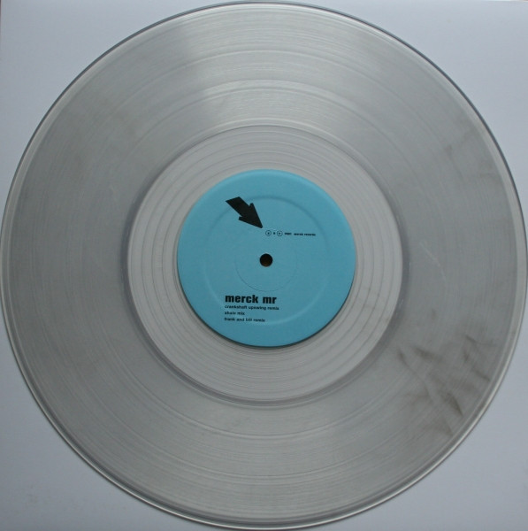 MD - MD Remixes, Electronic, Downtempo, IDM, Leftfield, 2001 - Merck, US, Vinyl 1x 12", Limited Edition Clear