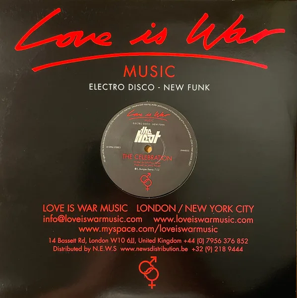 Album cover for The Celebration by Heat (3), The