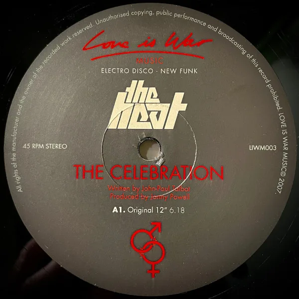 Album cover for The Celebration by Heat (3), The