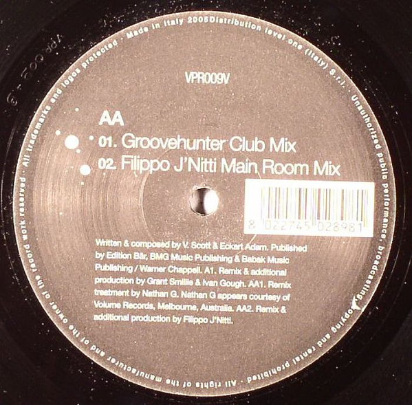 Soulchip, The - Let's Rock, Electronic, Electro, House, 2004 - Vinyl Pusher Records, Australia, Vinyl 1x 12"