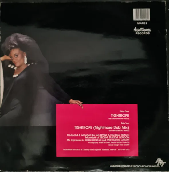 Album cover for Tightrope by Evelyn Thomas