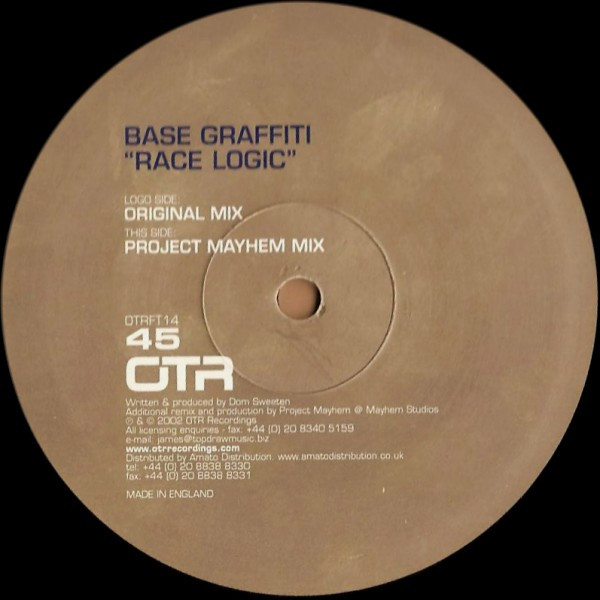 Album cover for Race Logic by Base Graffiti