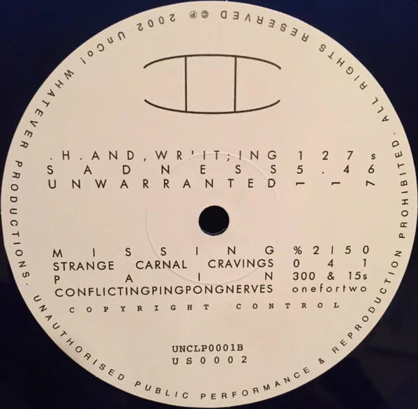 Album cover for Emotions Gemini by UnCo! Whatever Productions