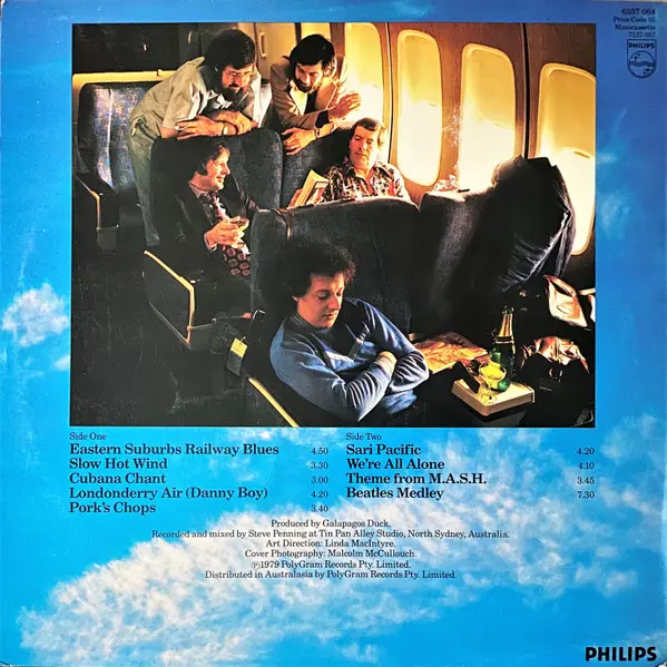 Galapagos Duck - In Flight, Jazz, Contemporary Jazz, Smooth Jazz, 1979 - Philips, Australasia, Vinyl 1x LP, Album, Stereo