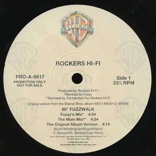 Album cover for 90º Fuzzwalk by Rockers Hi-Fi
