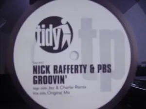 Nick Rafferty & PBS (Phatt Bloke & Slim) - Groovin, Electronic, Hard Trance, 2003 - Tidy Trax, UK, Vinyl 1x 12", 45 RPM