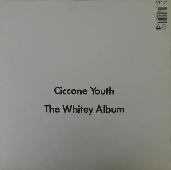 Ciccone Youth - The Whitey Album, Rock, Art Rock, Experimental, Indie Rock, 1989 - Blast First, UK, Vinyl 1x LP, Album