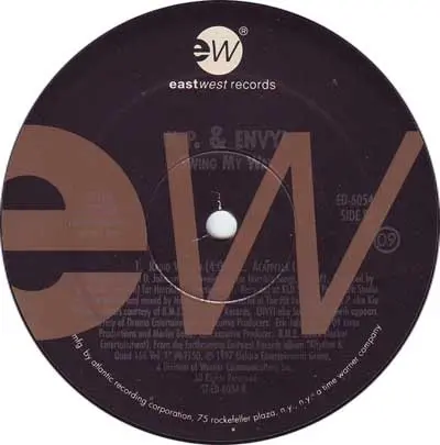 K.P. & Envyi - Swing My Way, Hip Hop, Bass Music, RnB/Swing, 1998 - EastWest Records America, US, Vinyl 1x 12", Promo
