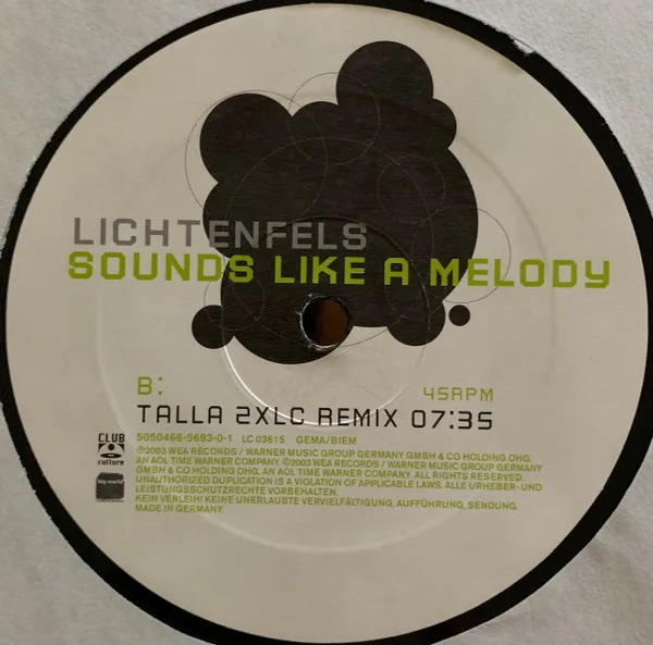 Album cover for Sounds Like A Melody by Lichtenfels