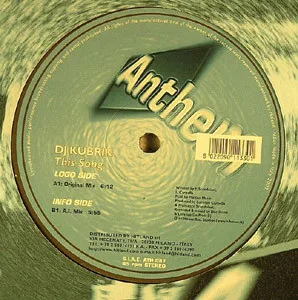 Album cover for This Song by DJ Kubrik
