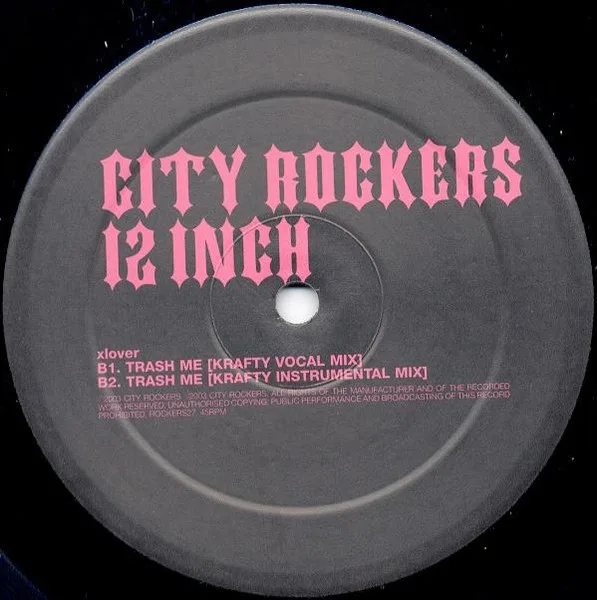 Album cover for Trash Me by XLOVER