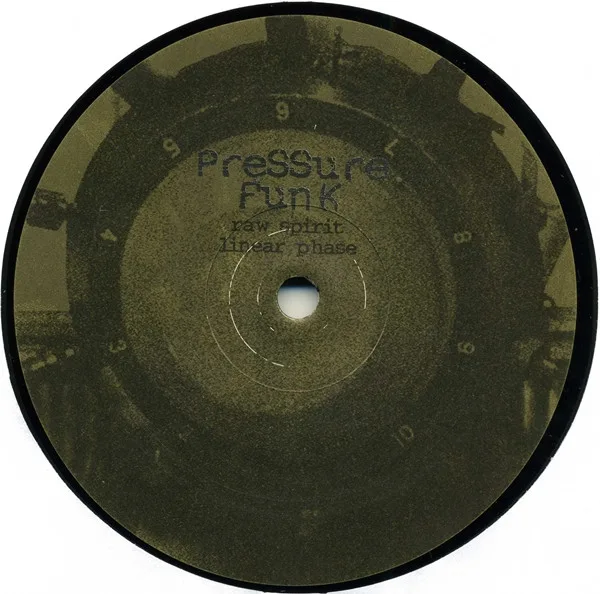 Album cover for Raw Spirit by Pressure Funk