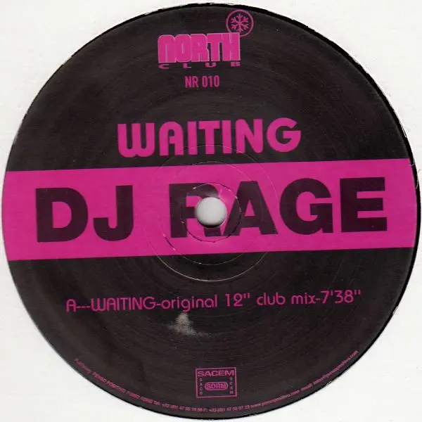 Leilla Konig & Laurent Neto Present DJ Rage - Waiting, Electronic, House, Progressive House, 2002 - North Club, France, Vinyl