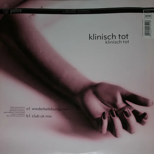 Album cover for Klinisch Tot by Klinisch Tot