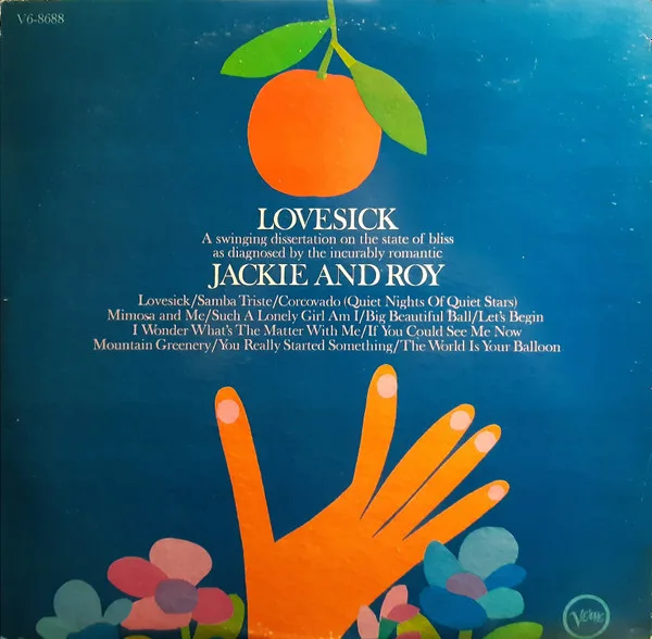 Album cover for Lovesick by Jackie & Roy