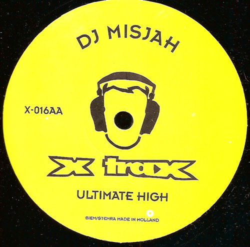 DJ Misjah - The Afterworld, Electronic, Techno, 1997 - X-Trax, Netherlands, Vinyl 1x 12", 45 RPM