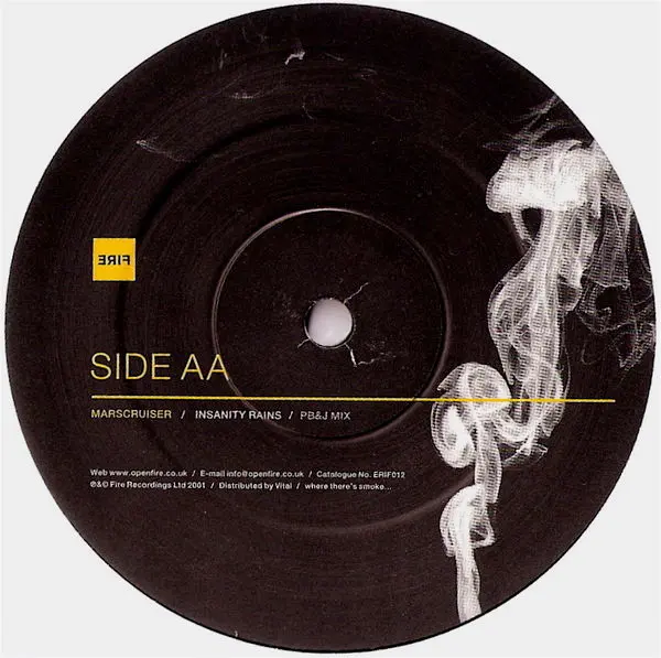 Marscruiser - Insanity Rains, Electronic, Deep House, Progressive Breaks, Progressive House, Tribal House, 2001 - Fire, UK, V