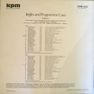 Andy Clark / John Devereaux - Jingles And Programme Cues Volume 2, Classical, Funk / Soul, Jazz, Pop, Rock, Stage & Screen, 1