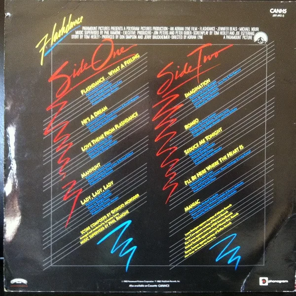 Album cover for Flashdance (Original Soundtrack From The Motion Picture) by Various
